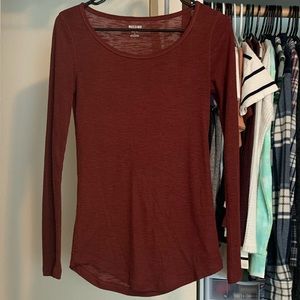 Mossimo Ribbed Long Sleeve